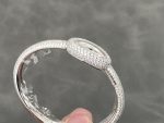 Cartier Baignoire HPI01607 Mini Model Silver Dial Iced Out Moissanite Best Replica (Wrist Size 15, 16, 17cm) - Image 6