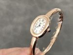 Cartier Baignoire de Cartier Rose Gold Silver Dial Mini Model Best Replica (Wrist Size 15, 16, 17cm) - Image 3