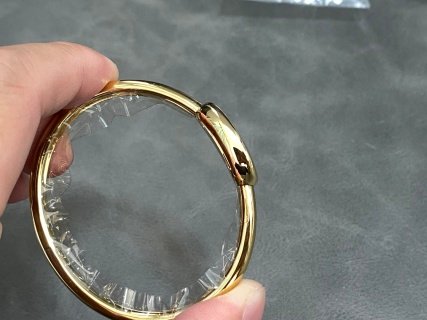 Cartier Baignoire de Cartier Yellow Gold Silver Dial Mini Model Best Replica (Wrist Size 15, 16, 17cm) - Image 3