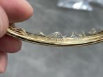 Cartier Baignoire de Cartier Yellow Gold Silver Dial Mini Model Best Replica (Wrist Size 15, 16, 17cm) - Image 7