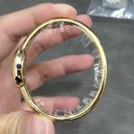 Cartier Baignoire de Cartier Yellow Gold Silver Dial Mini Model Best Replica (Wrist Size 15, 16, 17cm) - Image 12