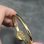 Cartier Baignoire de Cartier Yellow Gold Silver Dial Mini Model Best Replica (Wrist Size 15, 16, 17cm) - Image 14
