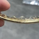 Cartier Baignoire de Cartier Yellow Gold Silver Dial Mini Model Best Replica (Wrist Size 15, 16, 17cm) - Image 15