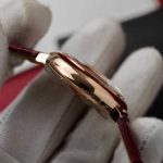 Cartier Ballon Bleu Rose Gold White Dial Pink Leather Replica 39mm - Image 8
