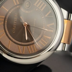 Cartier Ballon Bleu W6920032 Two Tone Brown Dial Best Replica AF 42mm - Image 12