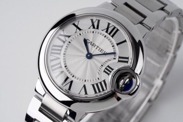 Cartier Ballon Bleu W6920084 White Dial Bracelet Best Replica AF 33mm - Image 3