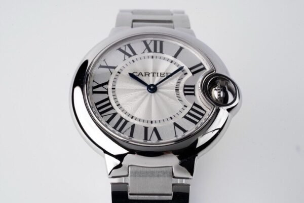 Cartier Ballon Bleu W6920084 White Dial Bracelet Best Replica AF 33mm - Image 4