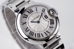 Cartier Ballon Bleu W6920084 White Dial Bracelet Best Replica AF 33mm - Image 2