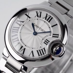 Cartier Ballon Bleu W6920084 White Dial Bracelet Best Replica AF 33mm - Image 11