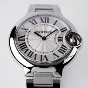 Cartier Ballon Bleu W6920084 White Dial Bracelet Best Replica AF 33mm - Image 12