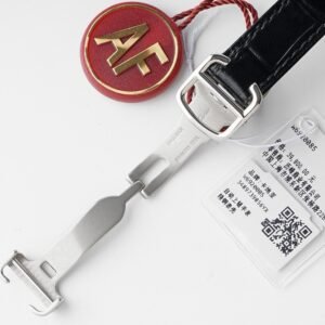 Cartier Ballon Bleu W6920085 White Dial Leather Quartz Movement Best Replica AF 33mm - Image 16