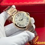 Cartier Ballon Bleu WGBB0039 Rose Gold White Dial Best Replica AF 42mm - Image 12