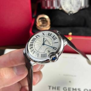 Cartier Ballon Bleu WSBB0026 White Dial Leather Men Watch Best Replica AF 42mm
400 USD - Image 14