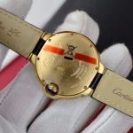 Cartier Ballon Bleu Yellow Gold Diamond Bezel Leather Replica 39mm - Image 18
