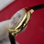 Cartier Ballon Bleu Yellow Gold White Dial Leather Replica 39mm - Image 5