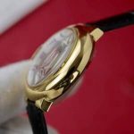Cartier Ballon Bleu Yellow Gold White Dial Leather Replica 39mm - Image 12