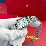 Cartier Panth??re Steel Ladies MOP Dial Best Replica AF 27mm x 36mm - Image 4