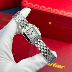 Cartier Panth??re Steel Ladies MOP Dial Best Replica AF 27mm x 36mm - Image 11