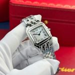Cartier Panth??re Steel Ladies MOP Dial Best Replica AF 27mm x 36mm - Image 12