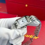 Cartier Panth??re Steel Ladies MOP Dial Best Replica AF 27mm x 36mm - Image 13