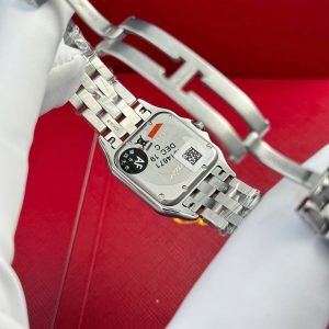 Cartier Panth??re Steel Ladies MOP Dial Best Replica AF 27mm x 36mm - Image 16