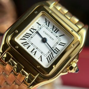 Cartier Panth??re WGPN0047 Ladies Small Model Yellow Gold Replica BVF 23mm x 30mm - Image 12