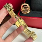 Cartier Panth??re WGPN0047 Ladies Small Model Yellow Gold Replica BVF 23mm x 30mm - Image 17