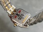 Cartier Panth??re de Cartier Small Model Two Tone Yellow Gold White Dial Best Replica BVF 23mm x 30mm - Image 7