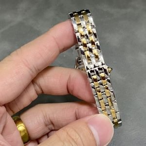 Cartier Panth??re de Cartier Small Model Two Tone Yellow Gold White Dial Best Replica BVF 23mm x 30mm - Image 16