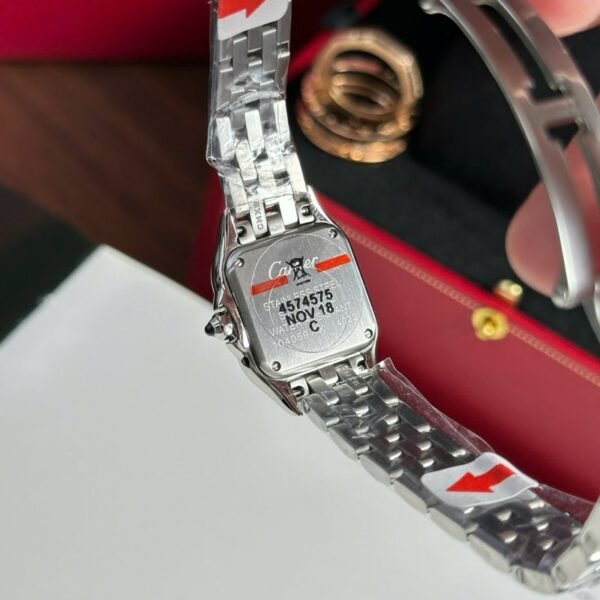 Cartier Panth??re de Cartier Steel Small Model White Dial Best Replica BVF 23mm x 30mm - Image 8