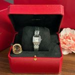 Cartier Panth??re de Cartier Steel Small Model White Dial Best Replica BVF 23mm x 30mm - Image 10