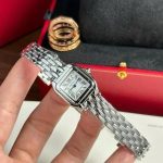 Cartier Panth??re de Cartier Steel Small Model White Dial Best Replica BVF 23mm x 30mm - Image 11