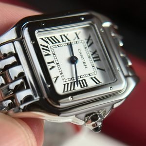Cartier Panth??re de Cartier Steel Small Model White Dial Best Replica BVF 23mm x 30mm - Image 13