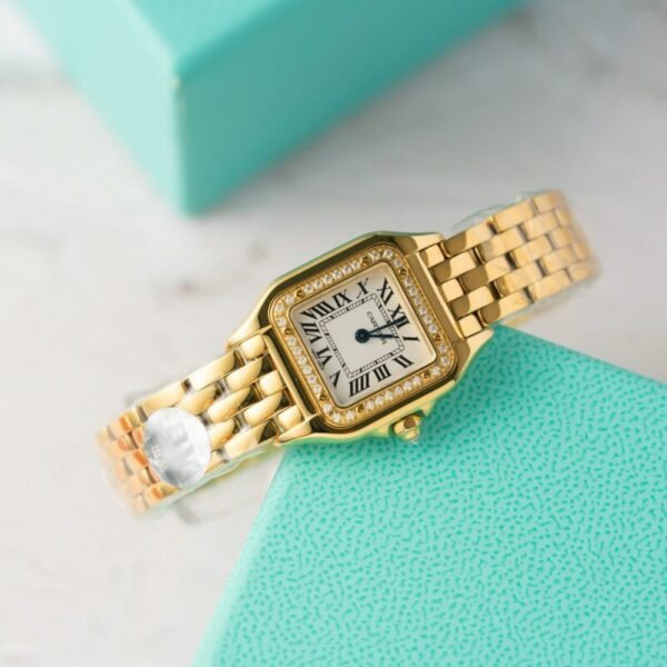 Cartier Panth??re de Cartier WJPN0067 Yellow Gold Diamond Bezel Replica BVF 22mm x 30mm - Image 1