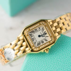 Cartier Panth??re de Cartier WJPN0067 Yellow Gold Diamond Bezel Replica BVF 22mm x 30mm - Image 8