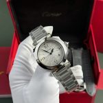 Cartier Pasha de Cartier WSPA0009 Steel White Dial Best Replica BVF 41mm - Image 2