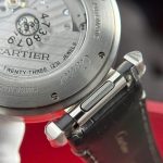 Cartier Pasha de Cartier WSPA0009 Steel White Dial Best Replica BVF 41mm - Image 11