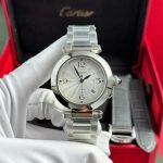Cartier Pasha de Cartier WSPA0009 Steel White Dial Best Replica BVF 41mm - Image 12