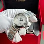 Cartier Pasha de Cartier WSPA0009 Steel White Dial Best Replica BVF 41mm - Image 14