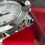 Cartier Pasha de Cartier WSPA0009 Steel White Dial Best Replica BVF 41mm - Image 18