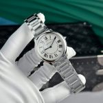 Cartier Ronde Must White Dial Steel Bracelet Best Replica AF 36mm - Image 2