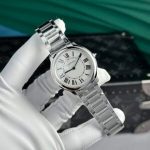 Cartier Ronde Must White Dial Steel Bracelet Best Replica AF 36mm - Image 11