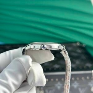 Cartier Ronde Must White Dial Steel Bracelet Best Replica AF 36mm - Image 14