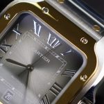 Cartier Santos De Cartier CRW2SA0030 Two Tone Grey Dial Large Model Best Replica BVF 39.8mm - Image 7