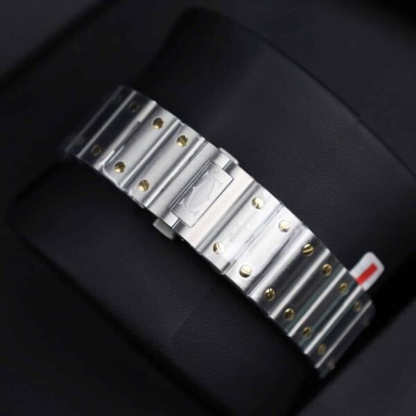 Cartier Santos De Cartier CRW2SA0030 Two Tone Grey Dial Large Model Best Replica BVF 39.8mm - Image 12