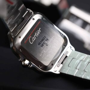 Cartier Santos De Cartier CRW2SA0030 Two Tone Grey Dial Large Model Best Replica BVF 39.8mm - Image 23