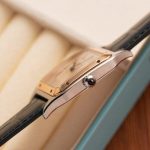 Cartier Santos Dumont CRW2SA0011 Two Tone Silver Dial Leather Strap Replica BVF 38mm x 27.5mm - Image 5