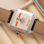 Cartier Santos Dumont CRW2SA0011 Two Tone Silver Dial Leather Strap Replica BVF 38mm x 27.5mm - Image 13