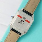 Cartier Santos Dumont WSSA0023 Steel Silver Dial Leather Strap Replica BVF 38mm x 27.5mm - Image 13