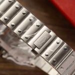 Cartier Santos Large Model White Dial Best Replica BVF 39.8mm - Image 14